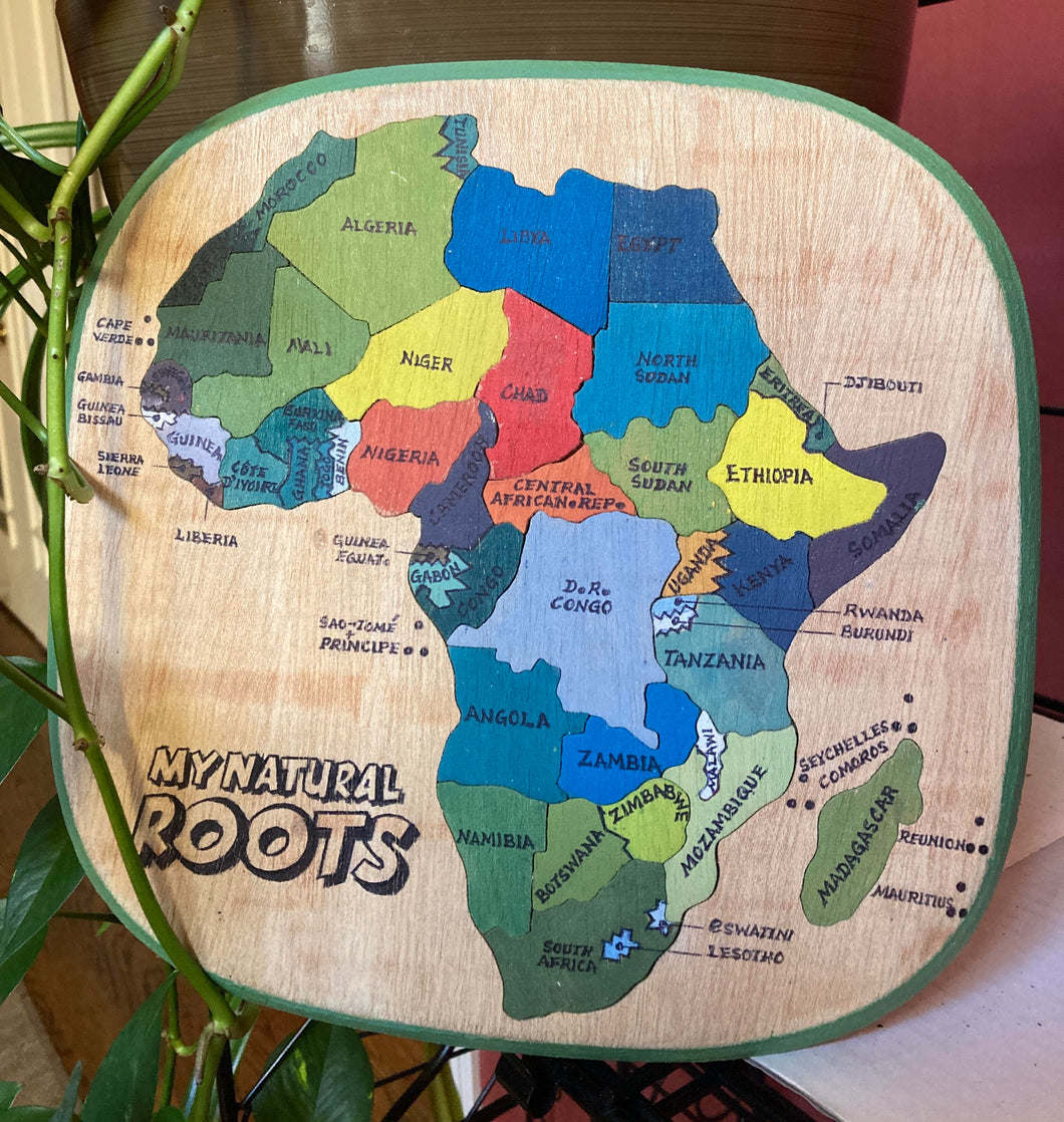 My Natural Roots African Continent Puzzle!!!