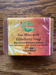 Sea Moss & Elderberry Herbal Soap!(with Frankincense & Ashwagandha)